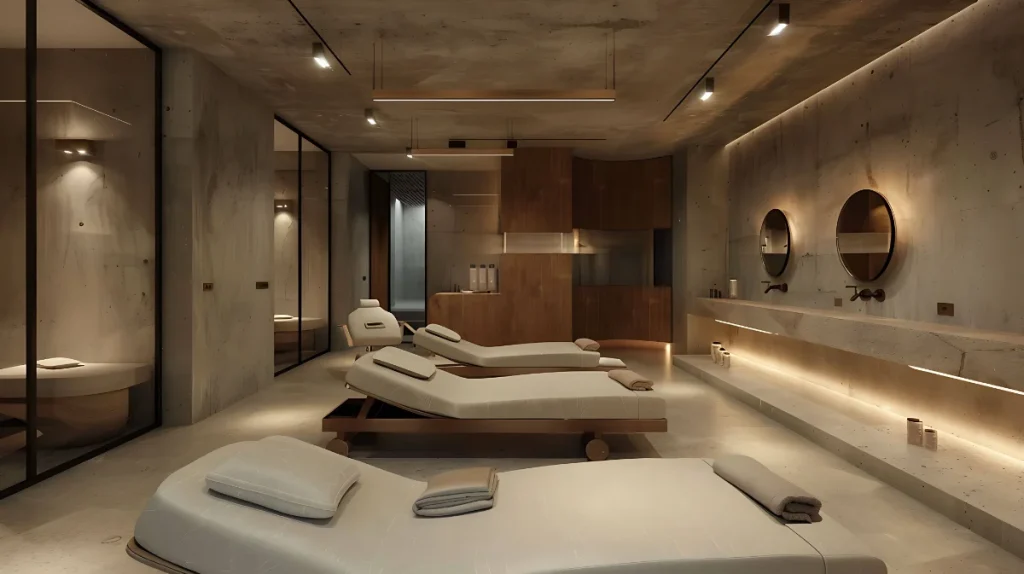 Iluminação premium para spa