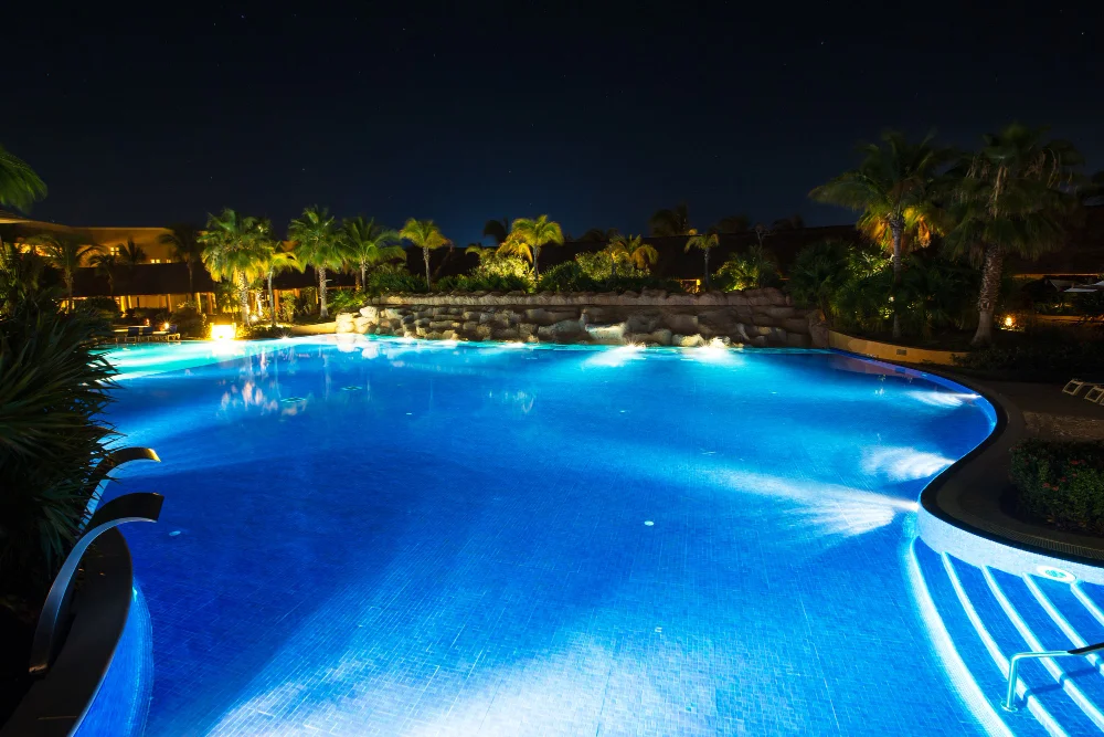 Refletor LED piscina redondo