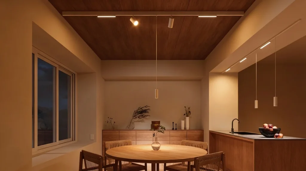 Trilho Magnético Embutido Painel